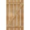 Ekena Millwork Spaced Board-n-Batten Shutters w/Z-Bar, Rough Sawn Western Red Cedar, 28 7/8W x 50H, PR RBS06Z29X050RWR - alternate 5